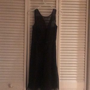 Express pure silk black dress. Size 4